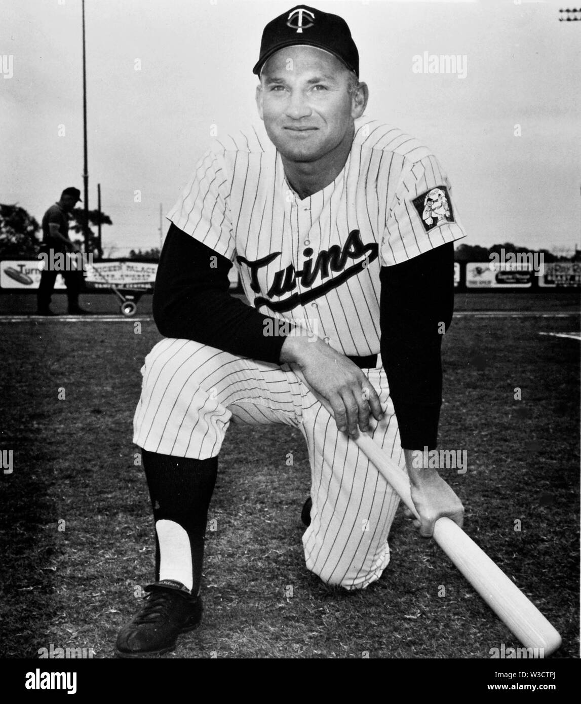 Star baseball player Harmon Killebrew of the Minnesota Twins circa 1960s Stock Photo