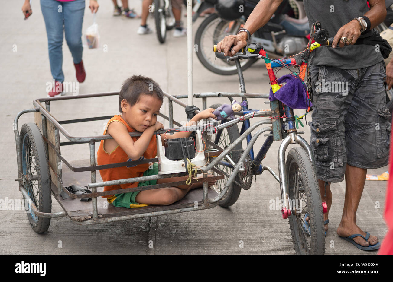 Bicycle attached sales child bicycle