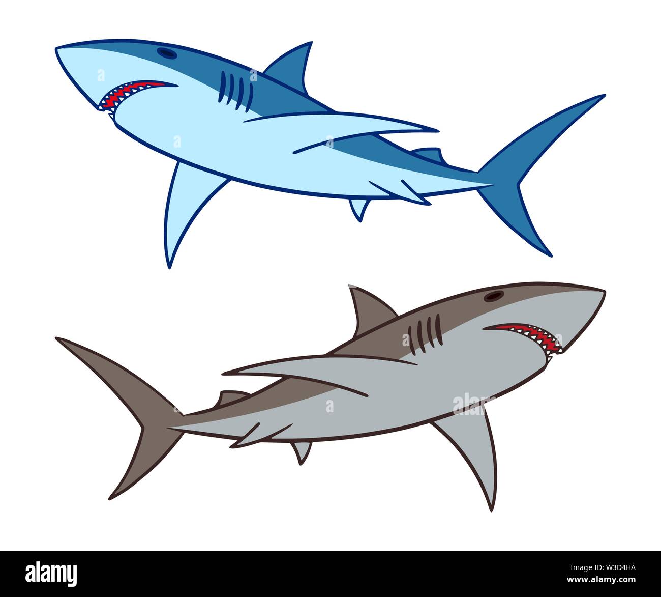 Clipart Of Sharks