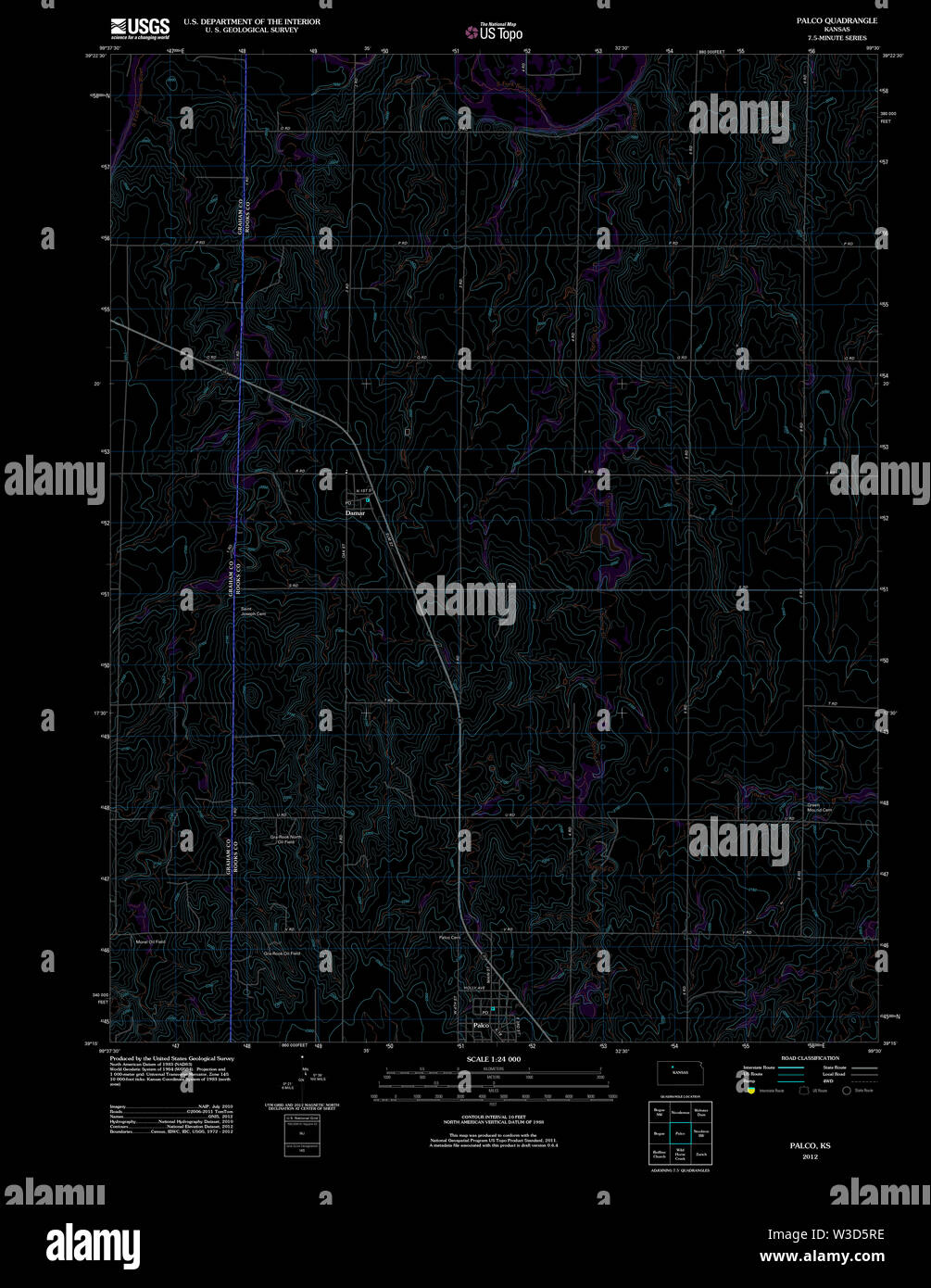 Map of palco hires stock photography and images Alamy