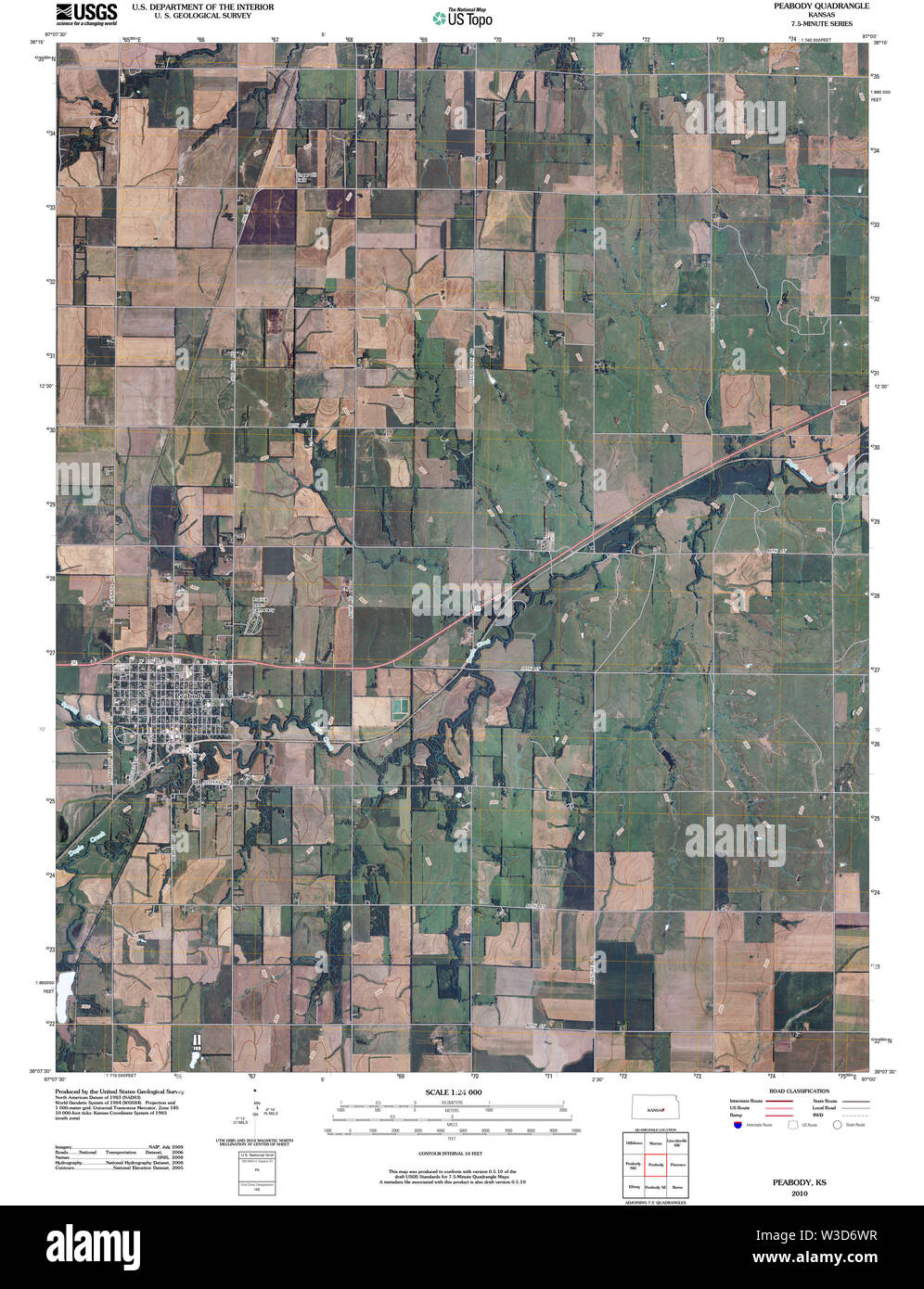 Map of peabody Cut Out Stock Images & Pictures Alamy