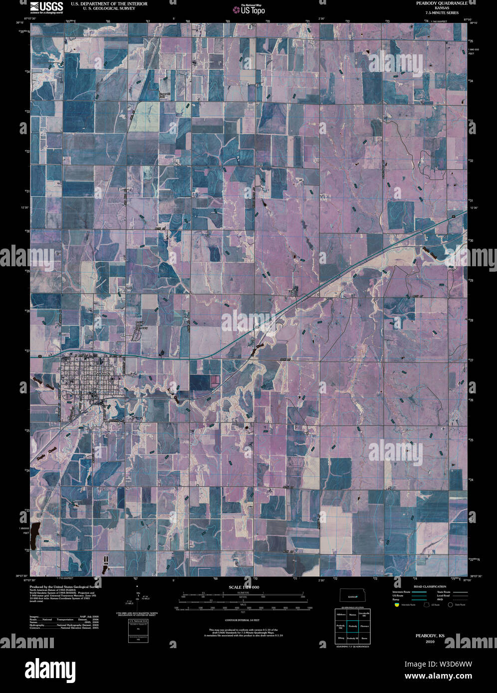 Map of peabody hires stock photography and images Alamy