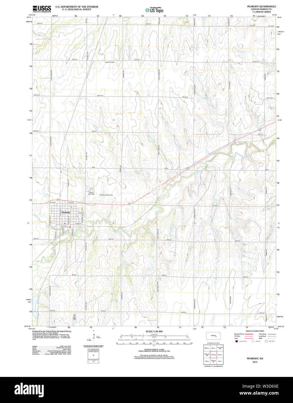 Map of peabody hires stock photography and images Alamy