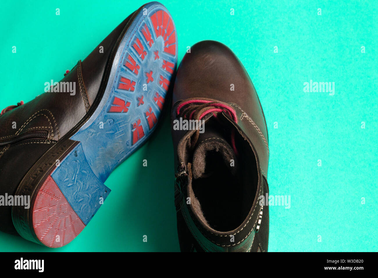 Leather men's shoes Stock Photo - Alamy