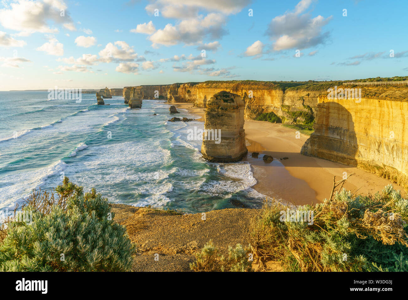 Twelve Apostles Marine National Park At Sunsetgreat Ocean Road At Port Campbell Victoria 1859