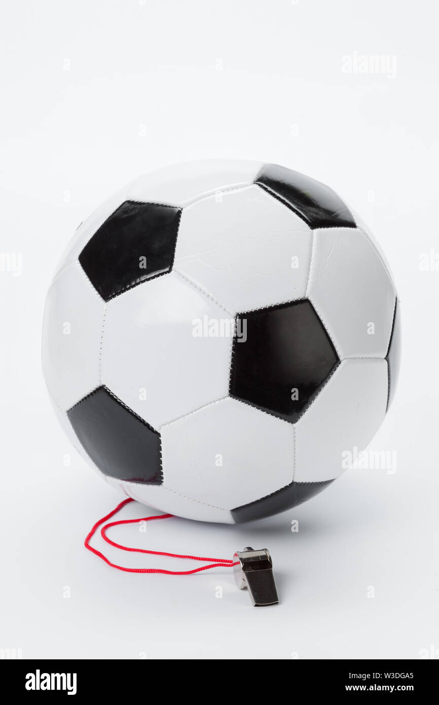 soccer ball isolated on white Stock Photo - Alamy