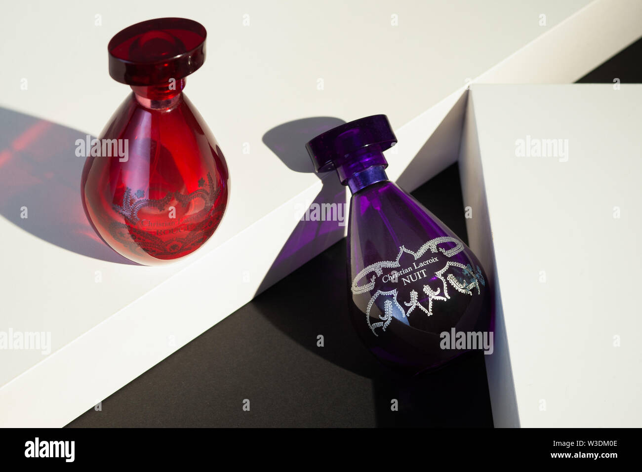 Budapest, Hungary - July 12, 2019: Avon Christian Lacroix perfume design  photo for advertising Stock Photo - Alamy
