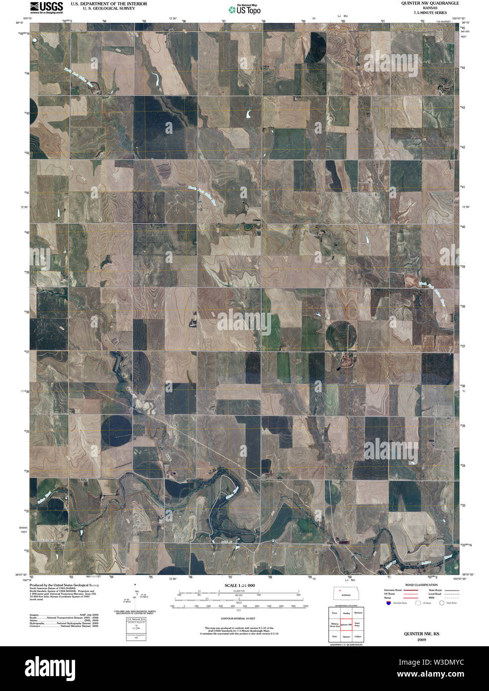 Map of quinter hires stock photography and images Alamy