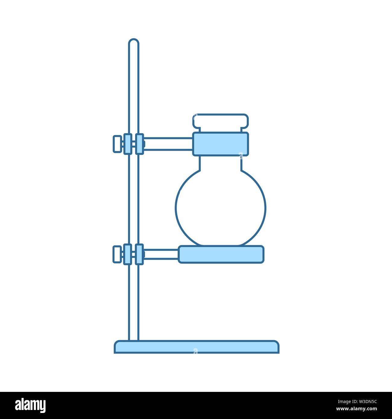 Flask stability vector vectors hi-res stock photography and images - Alamy