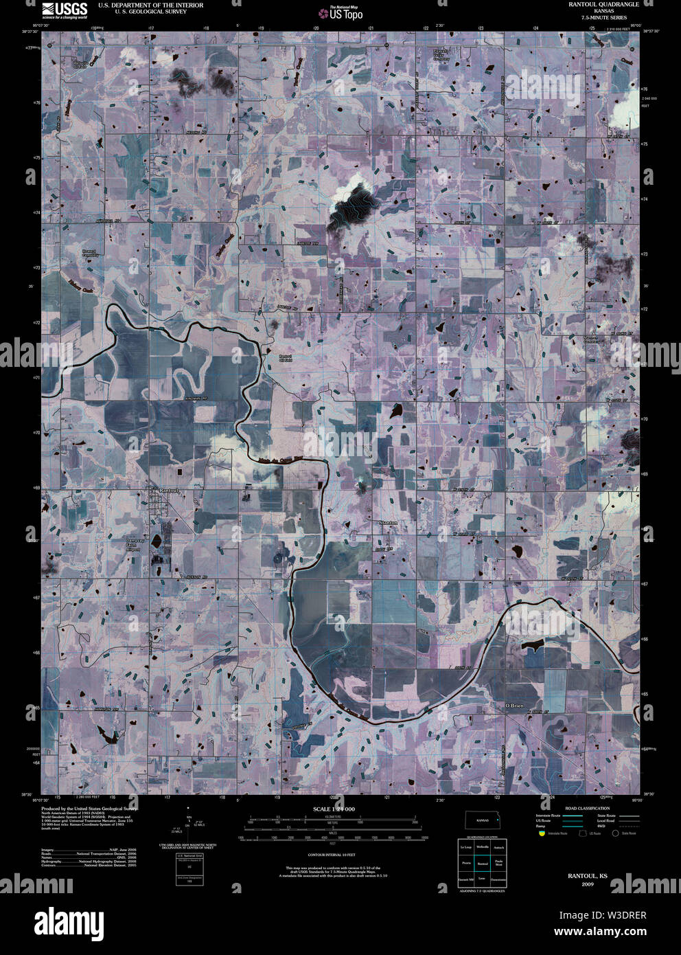 Map of rantoul hires stock photography and images Alamy