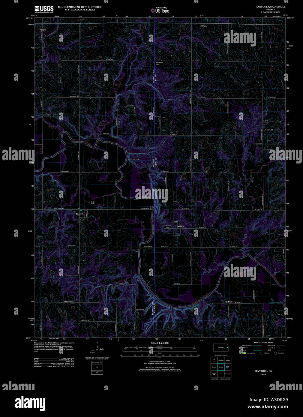 Rantoul map hires stock photography and images Alamy