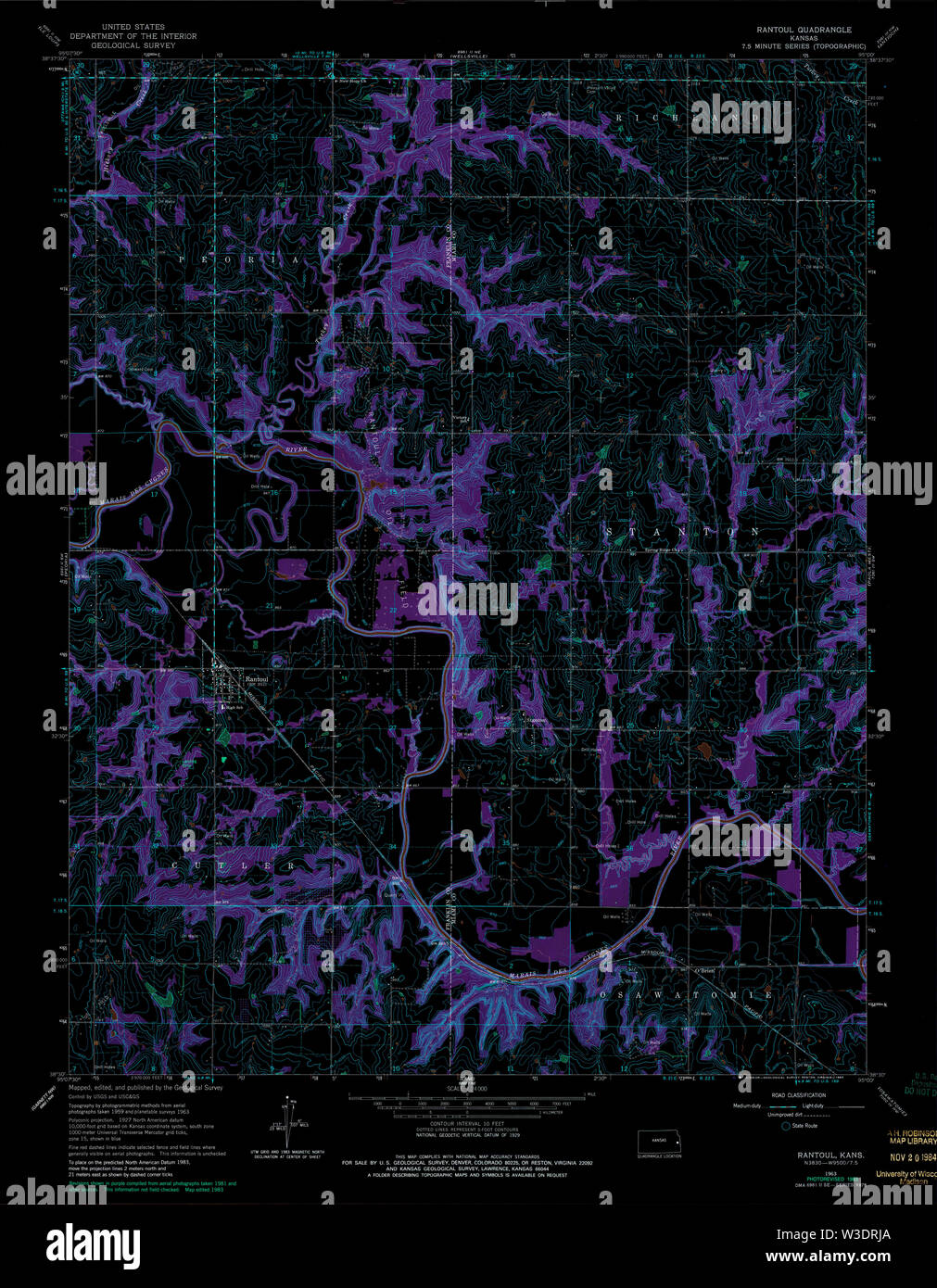 Rantoul map hires stock photography and images Alamy