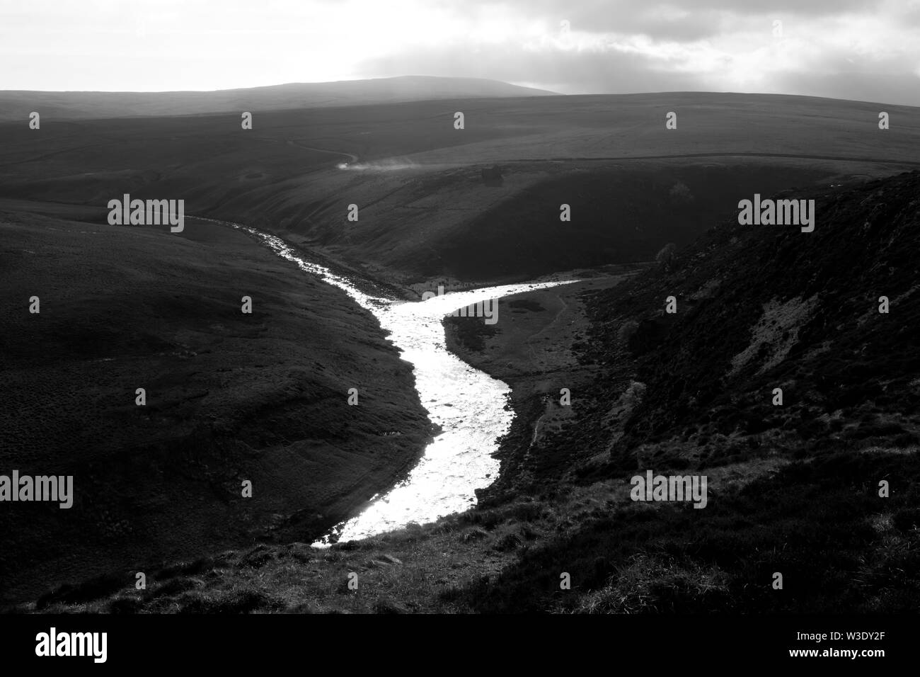 Confluence of River Tees and Maize Beck at Upper Teesdale, County ...