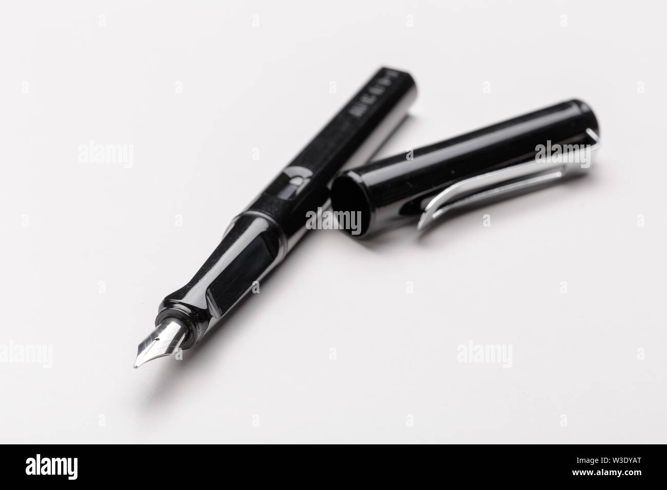 Fountain pen isolated on white background Stock Photo - Alamy