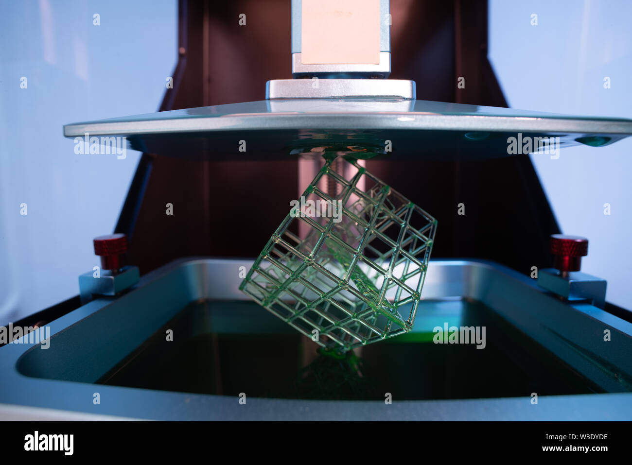 SLA Stereolithography DLP- Digital Light Processing 3D Printer Stock ...