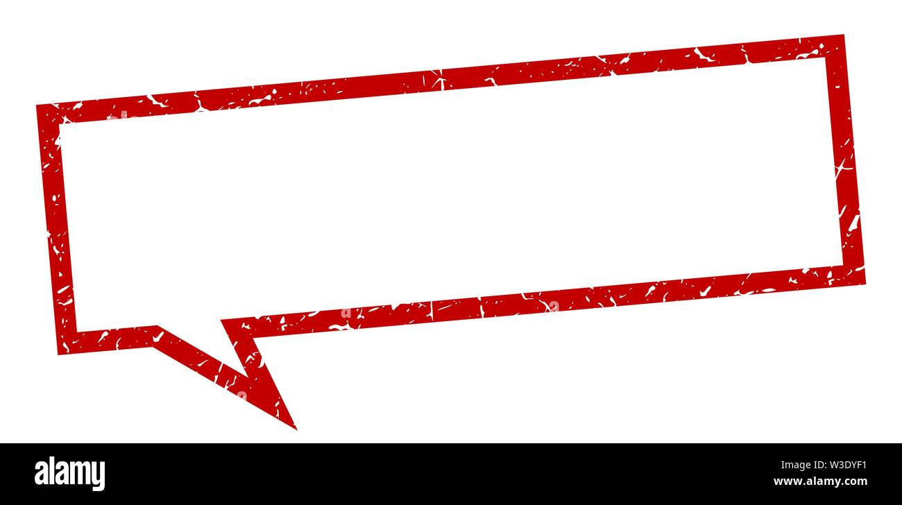 blank sign. blank square speech bubble. blank Stock Vector