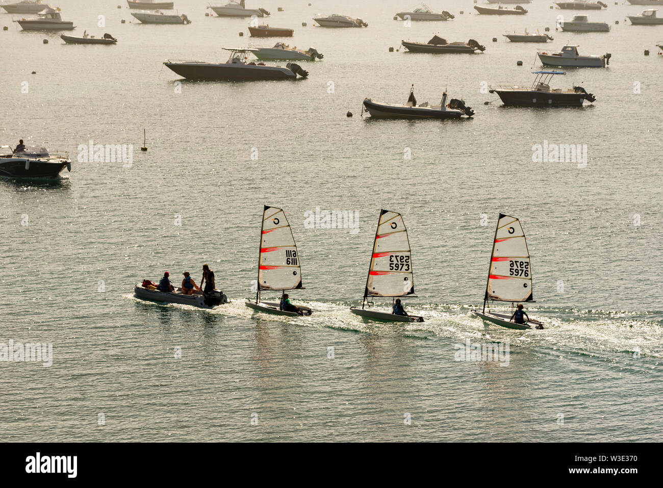 sailing school in Dinard in Brittany. France Stock Photo Alamy