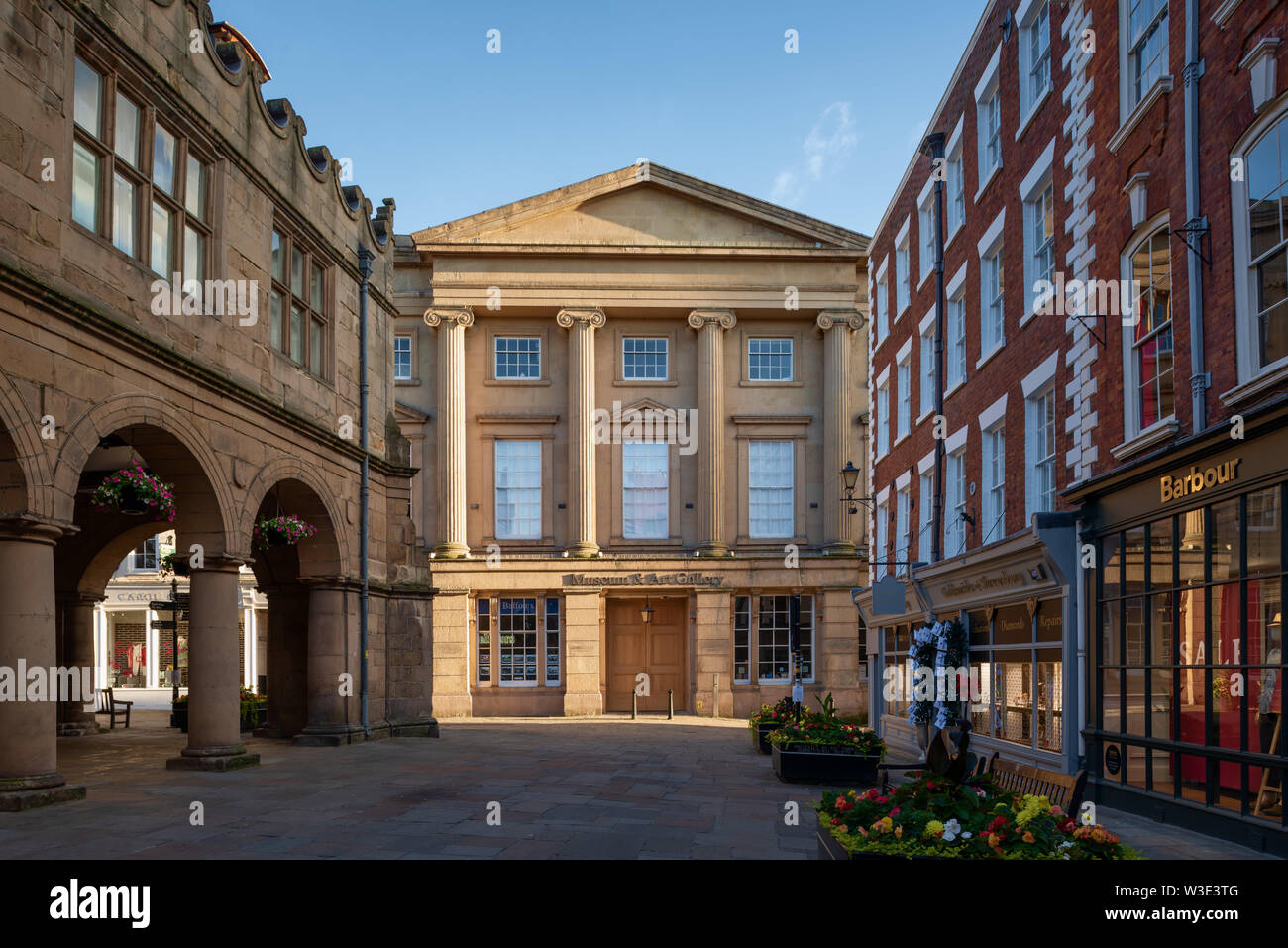 Shrewsbury Museum & Art Gallery, Shropshire, UK Stock Photo