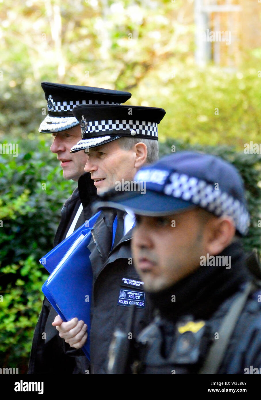 Metropolitan police deputy commissioner hires stock photography and