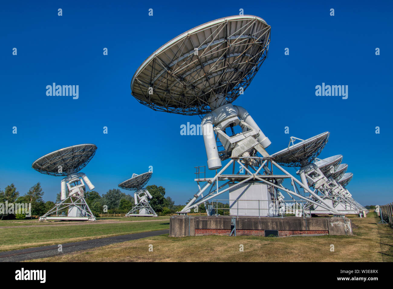 Arcminute Microkelvin Imager (AMI) Large array antennae. A cosmic
