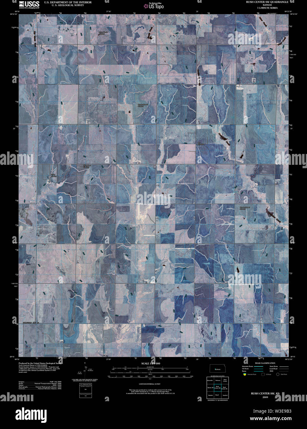 Rush center map hires stock photography and images Alamy