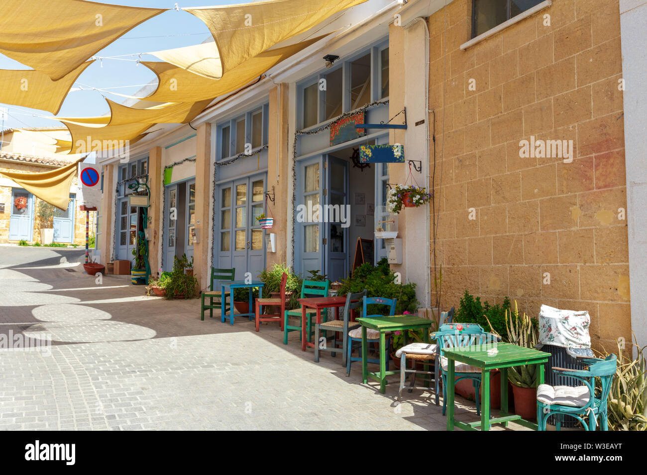 street scene in an old town in Europe Stock Photo - Alamy