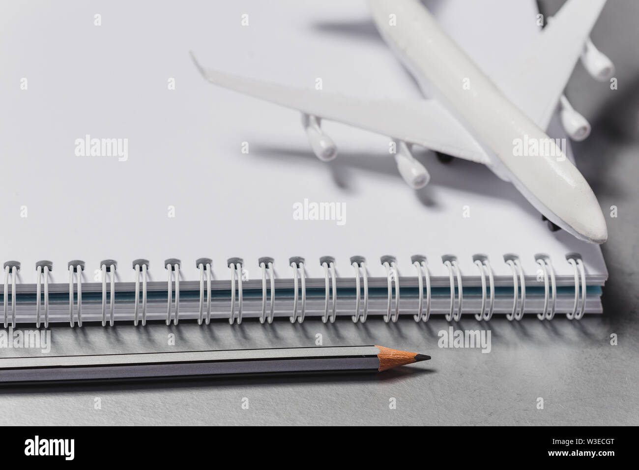 Work space, top view Stock Photo - Alamy