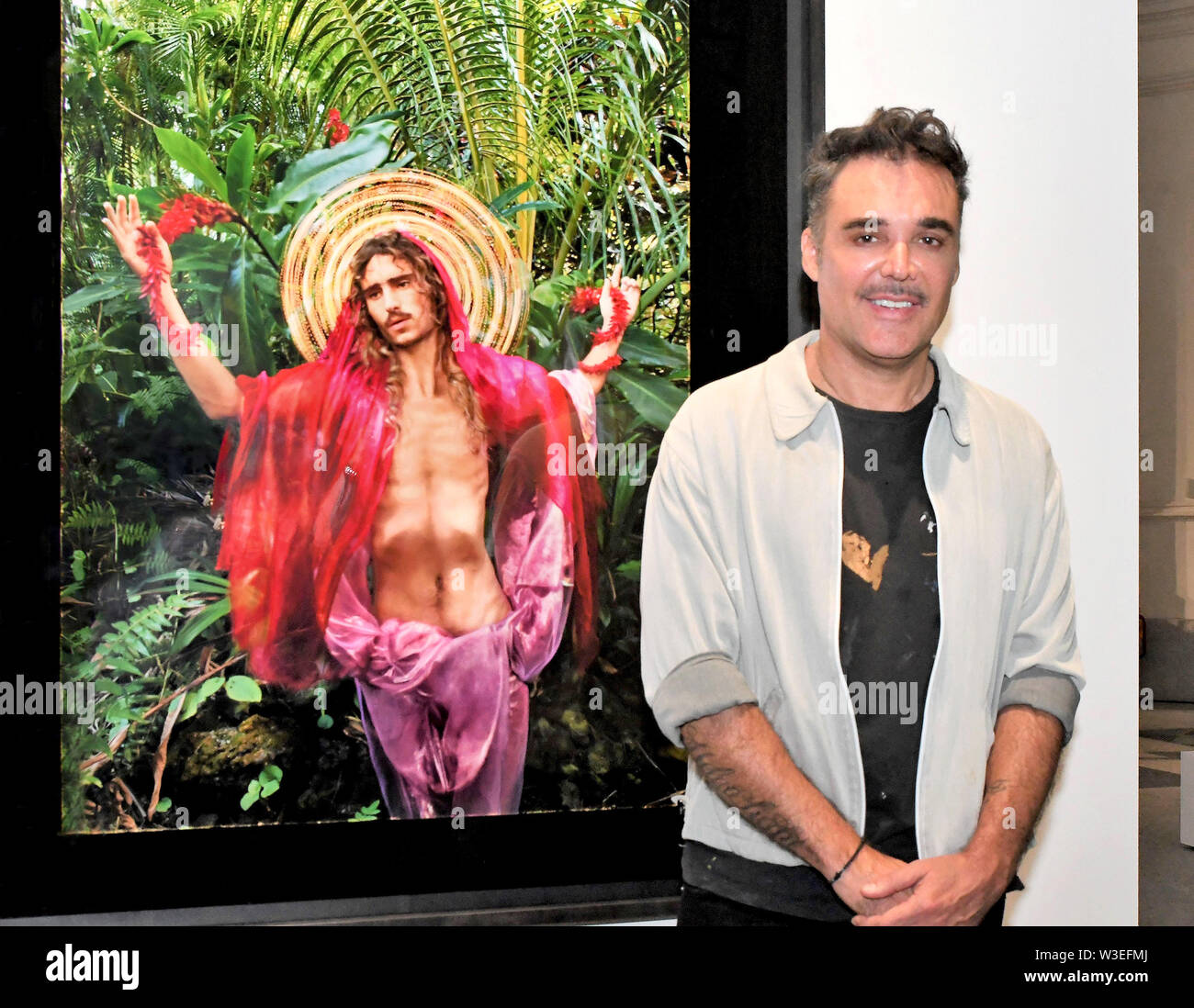Opening of the 'David LaChapelle: Acts of God' exhibition at Reggia di  Venaria Reale in Turin, Italy. Featuring: David Lachapelle Where: Turin,  Piedmont, Italy When: 13 Jun 2019 Credit: IPA/WENN.com **Only available