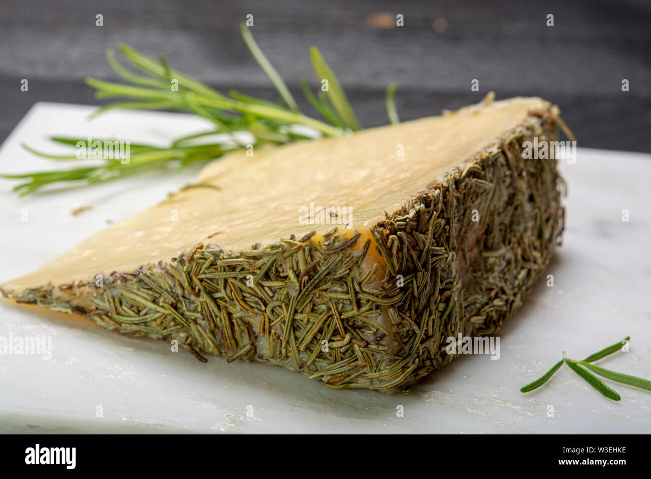 Cheese collection, one piece of Spanish manchego sheeps milk cheese