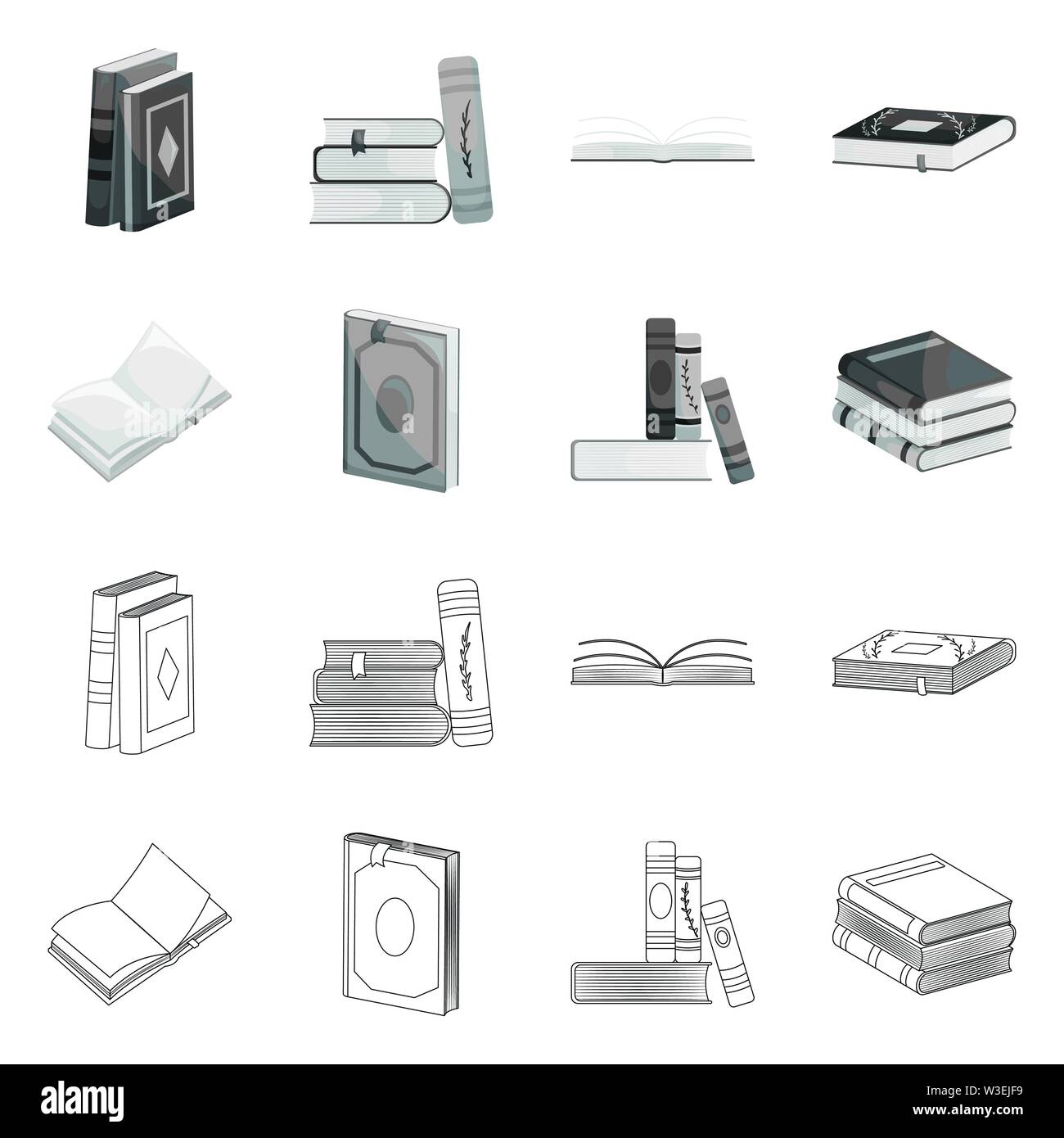 Vector illustration of training and cover logo. Collection of training ...