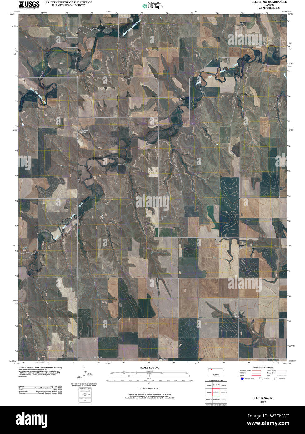 Selden kansas map hires stock photography and images Alamy