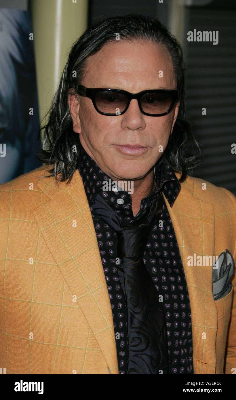 Russell Rourke Mickey Rourke 2009 Photo By Russell EInhorn/CelebrityArchaeology.com ...