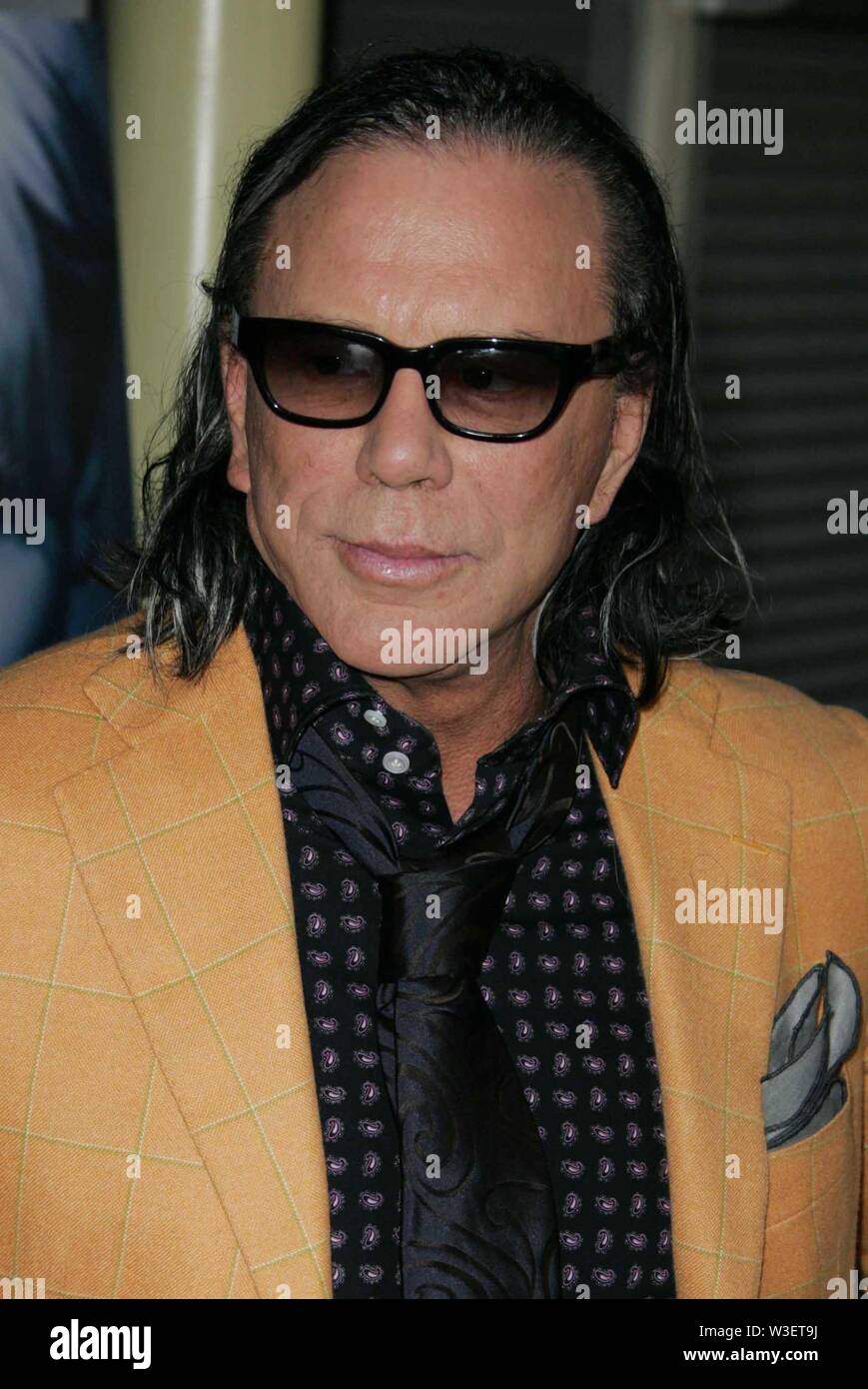 Russell Rourke Los Angeles, USA. 05th Oct, 2009. Mickey Rourke 2009 Photo By Russell ...