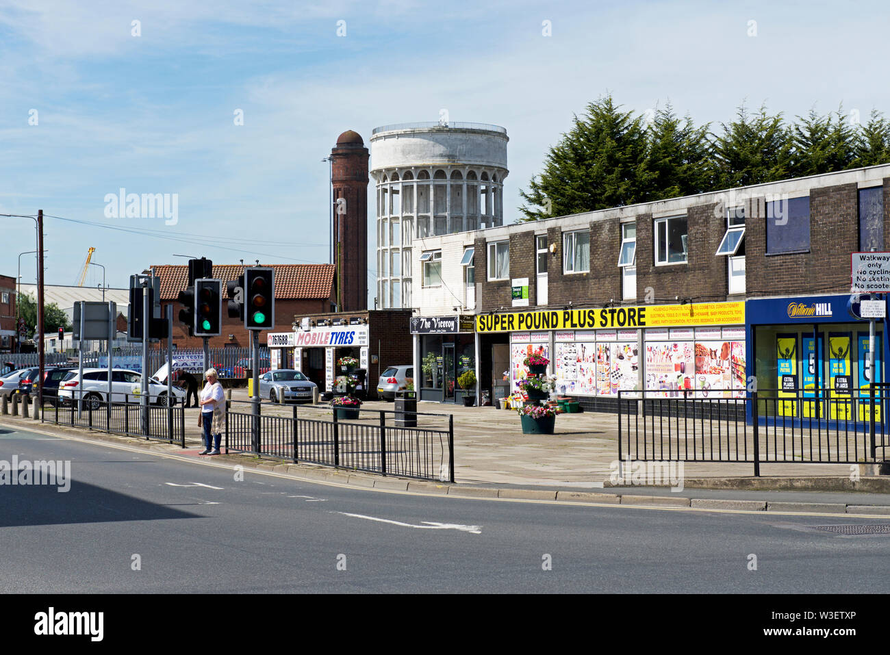 Goole, East Yorkshire, England UK Stock