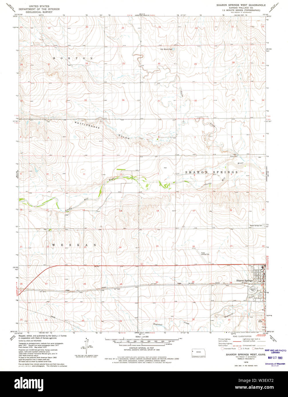 Sharon springs map hires stock photography and images Alamy