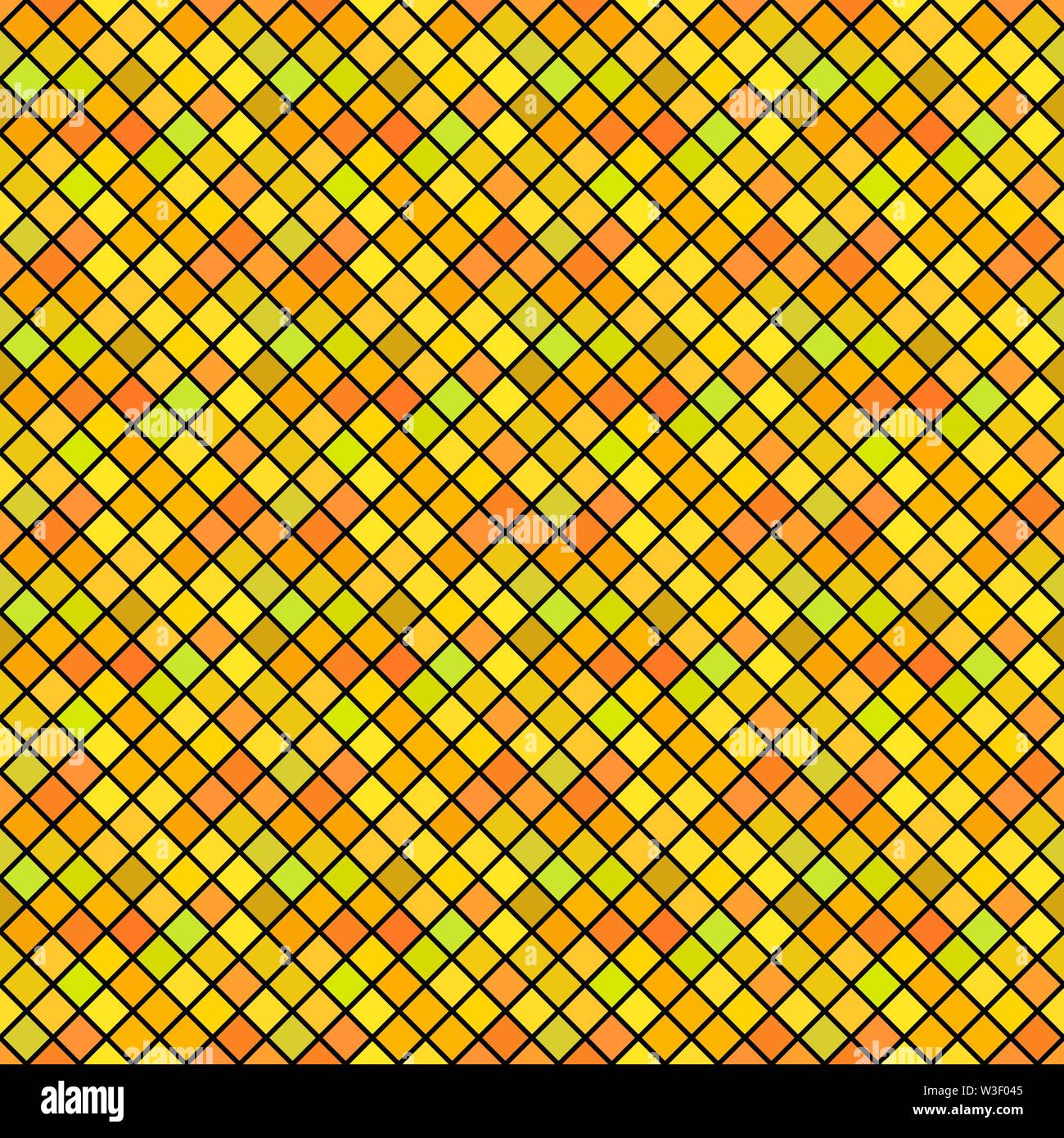 Square pattern background - abstract golden vector graphic from ...
