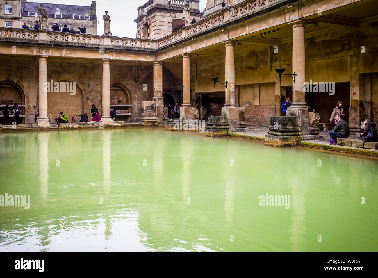 18/12/2015 Bath, Somerset, UK,Bath is the largest city in the county of