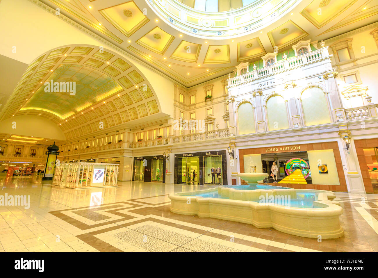 Doha, Qatar February 21, 2019 Louis Vuitton in Villaggio Mall, a