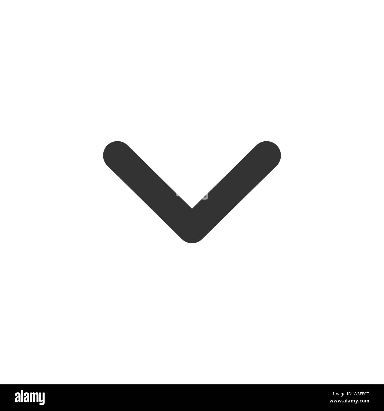 Arrow, forward icon. Vector illustration flat design Stock Vector
