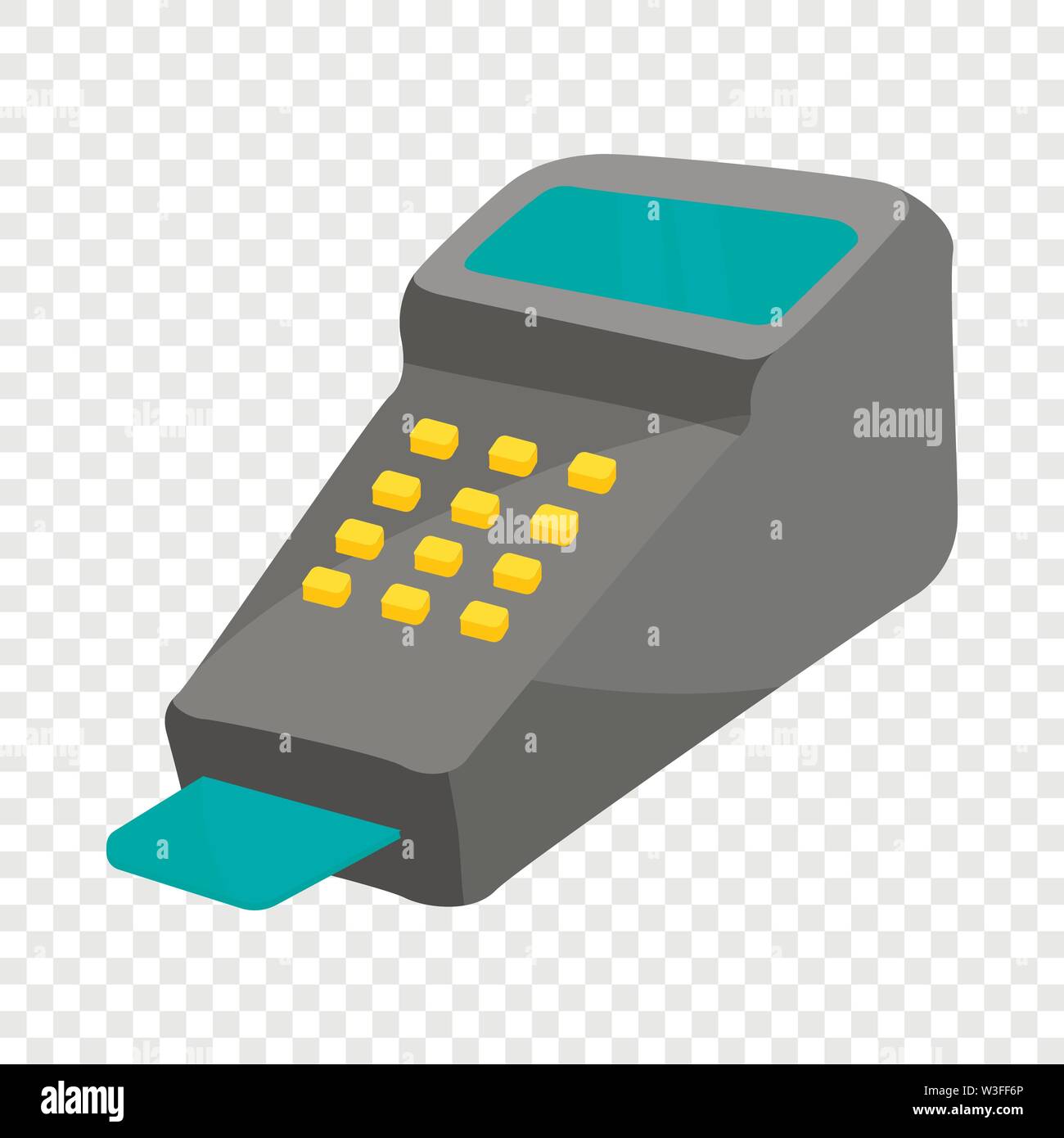 Cartoon pos machine cash Stock Vector Images - Alamy