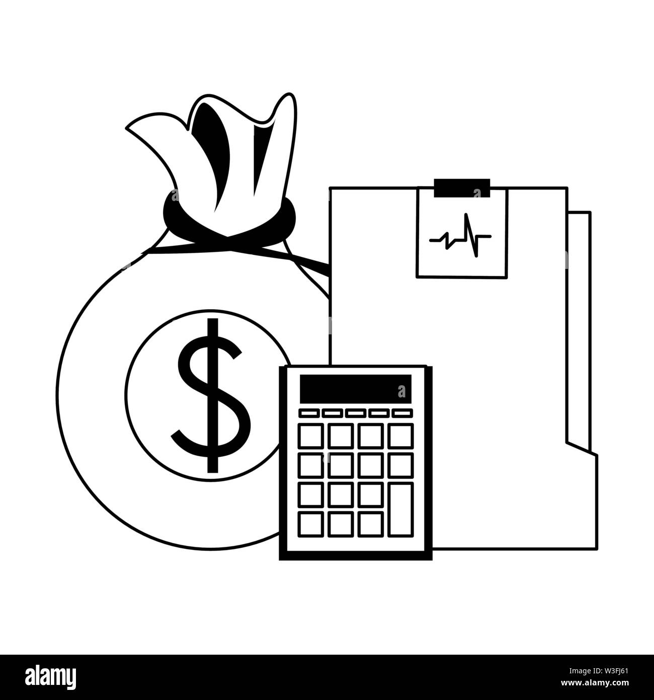 Finance Clipart Black And White