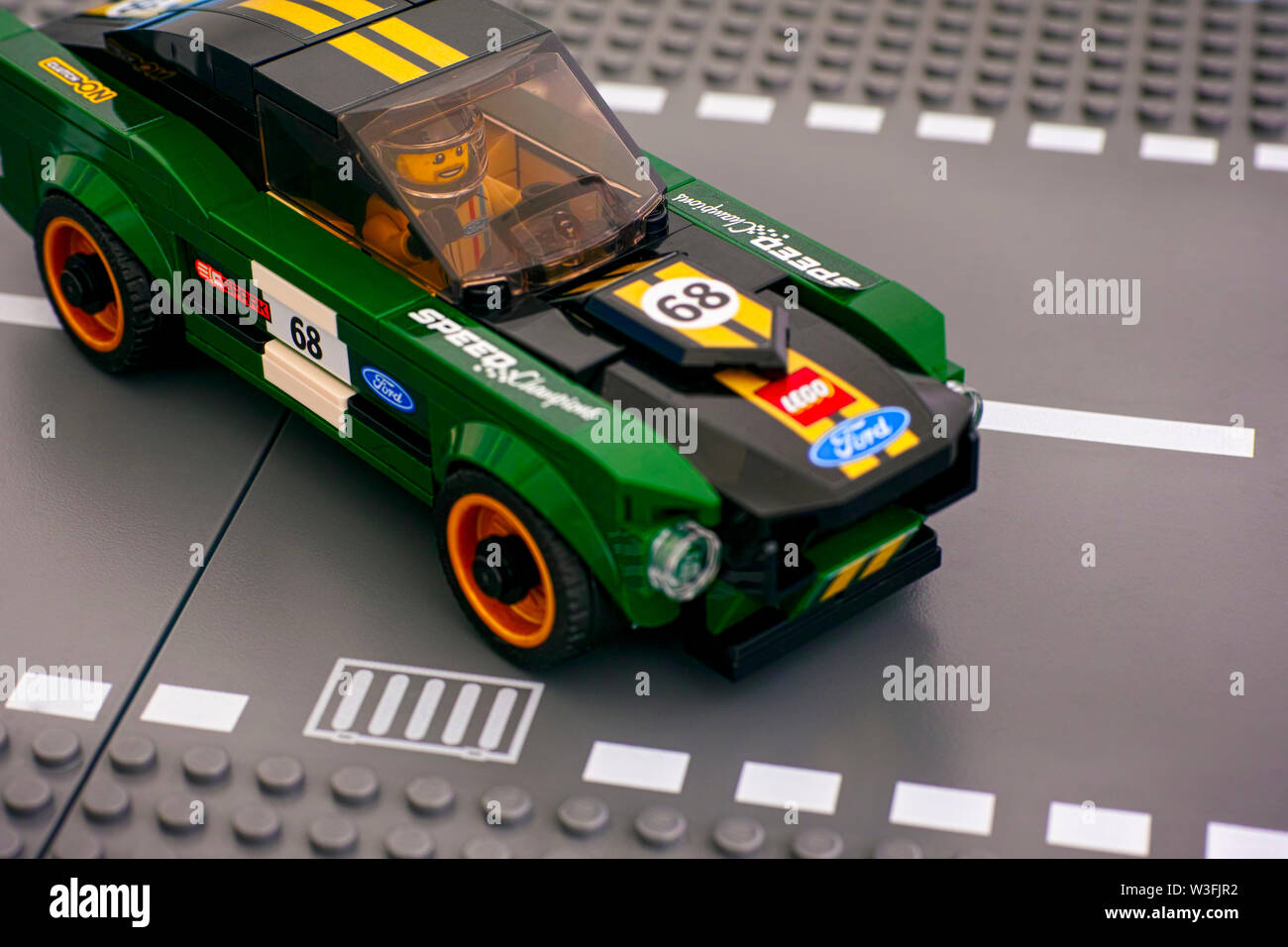 mustang lego speed