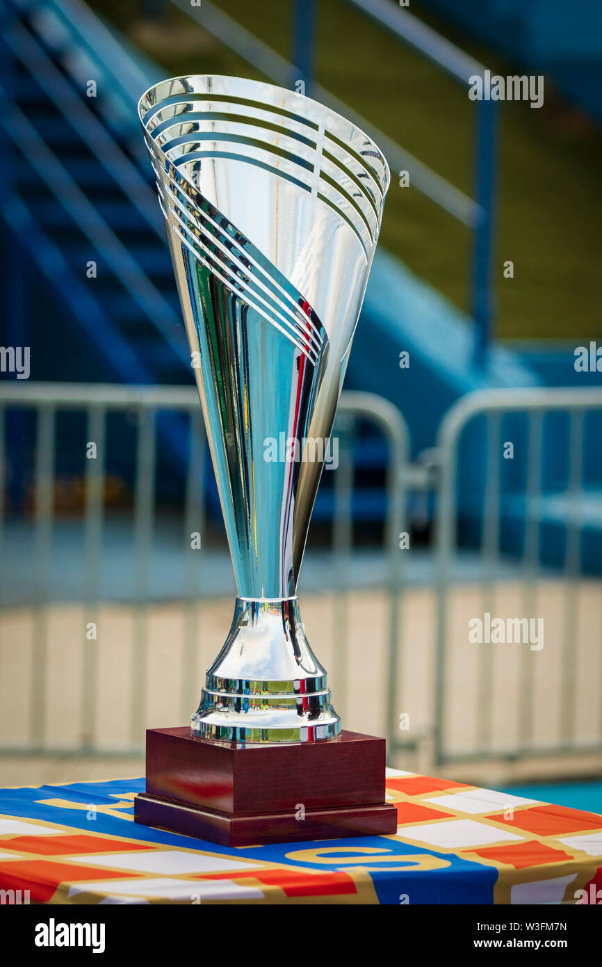 ZAGREB, CROATIA - JULY 13, 2019: Croatian league Supercup, GNK Dinamo vs. HNK  Rijeka. In action Mislav ORSIC (99 Stock Photo - Alamy