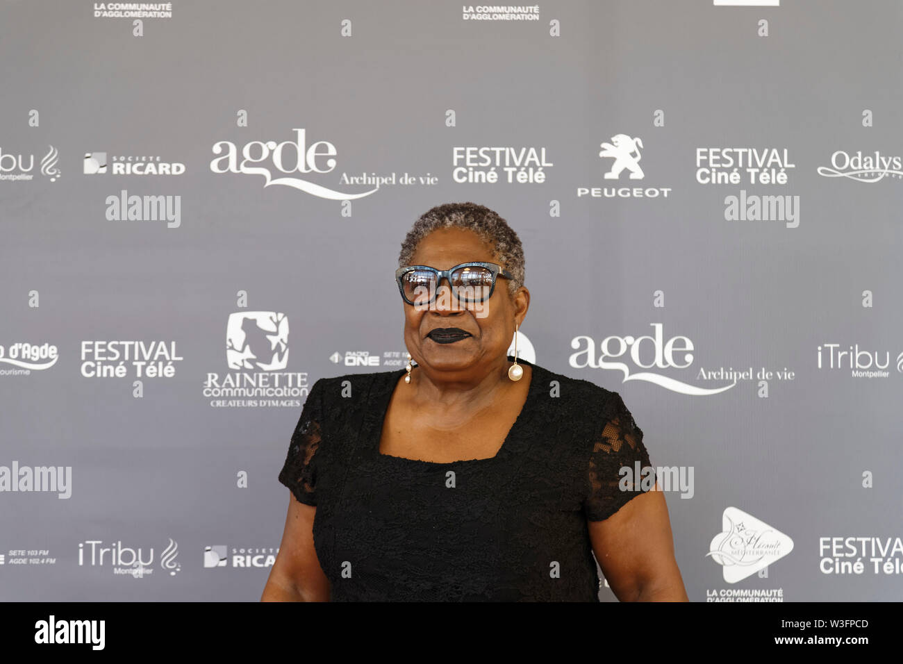 Cap of Agde, France. 21th June, 2019. Guests attends The Herault of Cinema and TV, 2019. © Veronique Phitoussi/Alamy Stock Photos Stock Photo