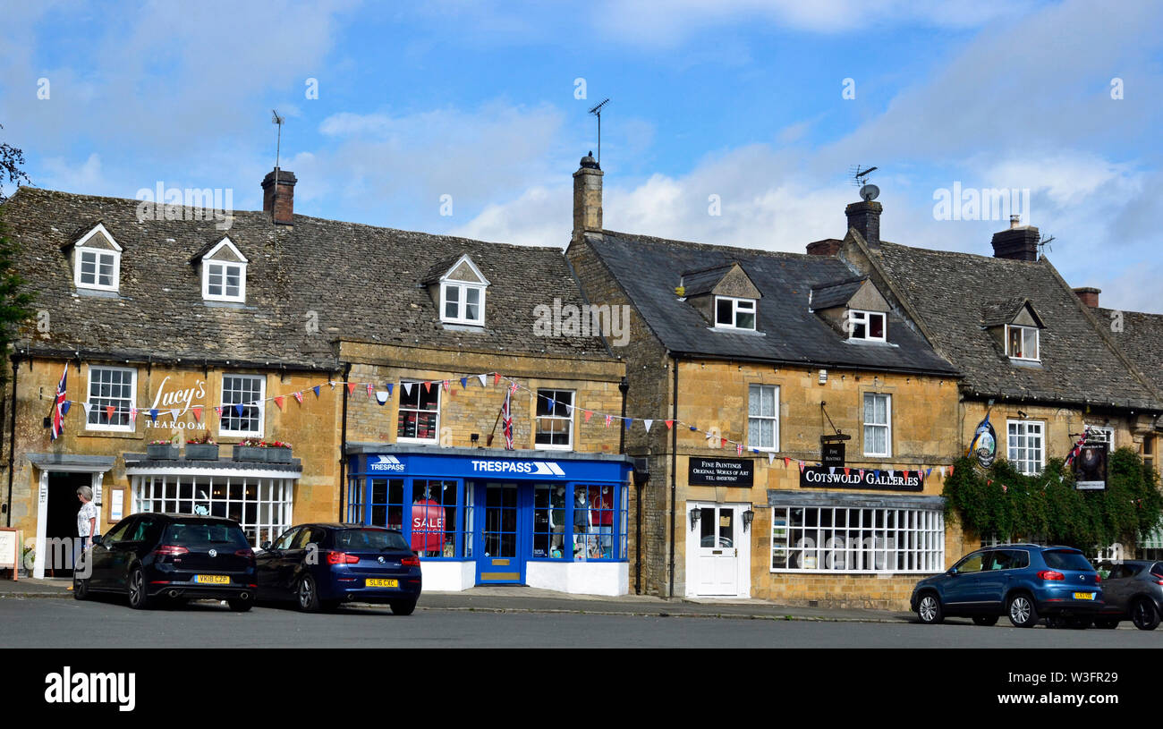 Stow-on-the-Wold, Gloucestershire, England, UK. A village in the Cotswolds. Stock Photo