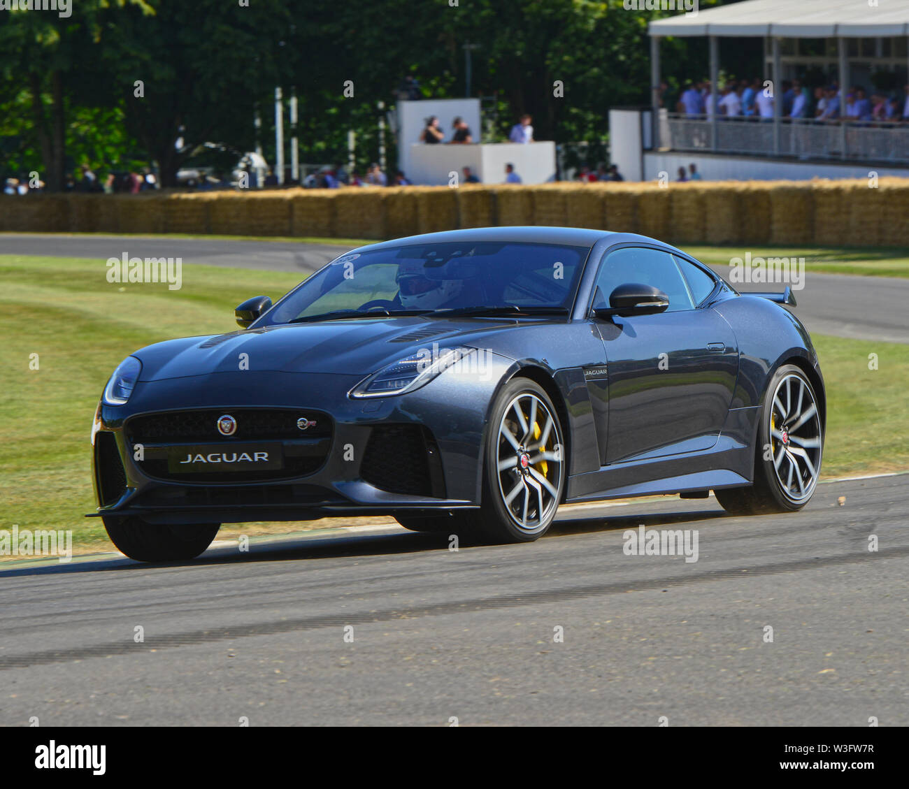 2018 Invictus Racing Jaguar F-Type GT4 with driver Matthew George at the  2018 Goodwood Festival of Speed, Sussex, UK Stock Photo - Alamy