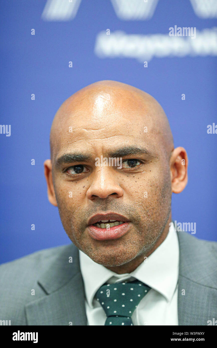 New York, New York, USA. 15th July, 2019. Bristol Mayor Marvin Rees