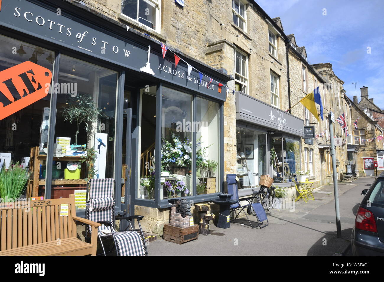 Stow-on-the-Wold, Gloucestershire, England, UK. A village in the Cotswolds  Stock Photo - Alamy