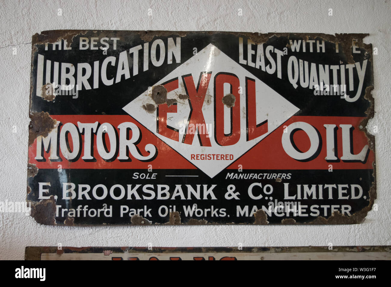 Vintage Exxon Uniflo Sign