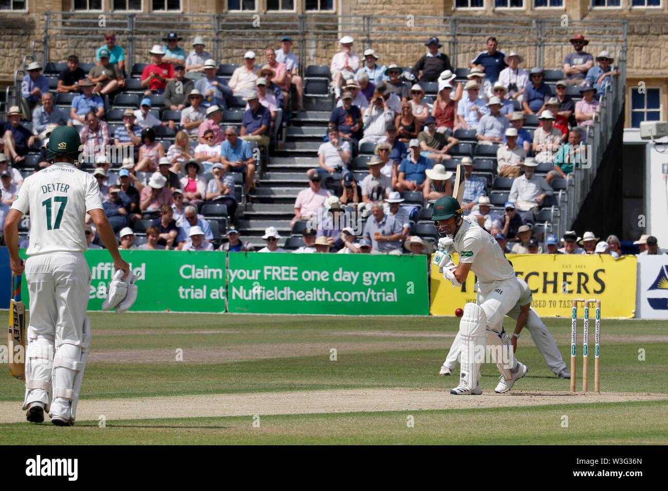 Cheltenham Cricket Festival 2019, held in the grounds of Cheltenham College public school. - 15 July 2019 Picture by Andrew Higgins/Thousand Word Medi Stock Photo